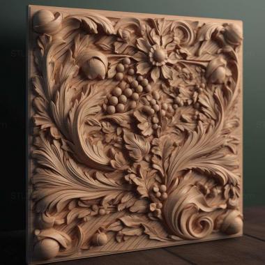 Patterns and decorations stl screenshot 4 3d model